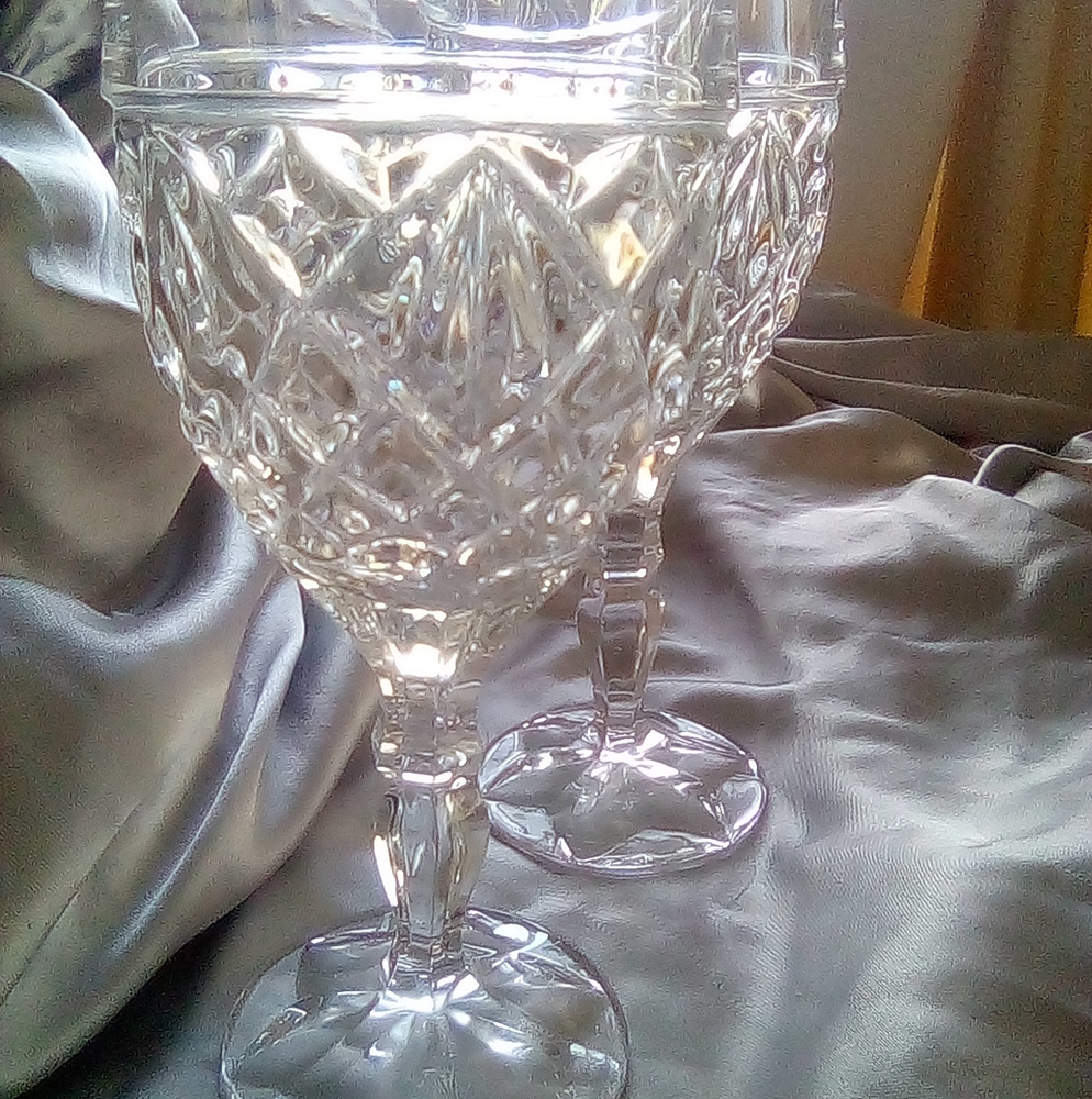 Beautiful Vintage Crystal Glass